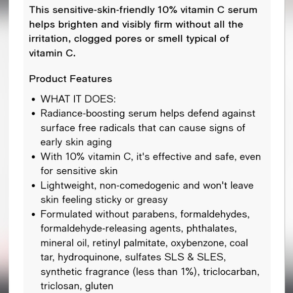 First Aid Beauty 10% Vitamin C Brightening Serum - Picture 9 of 12